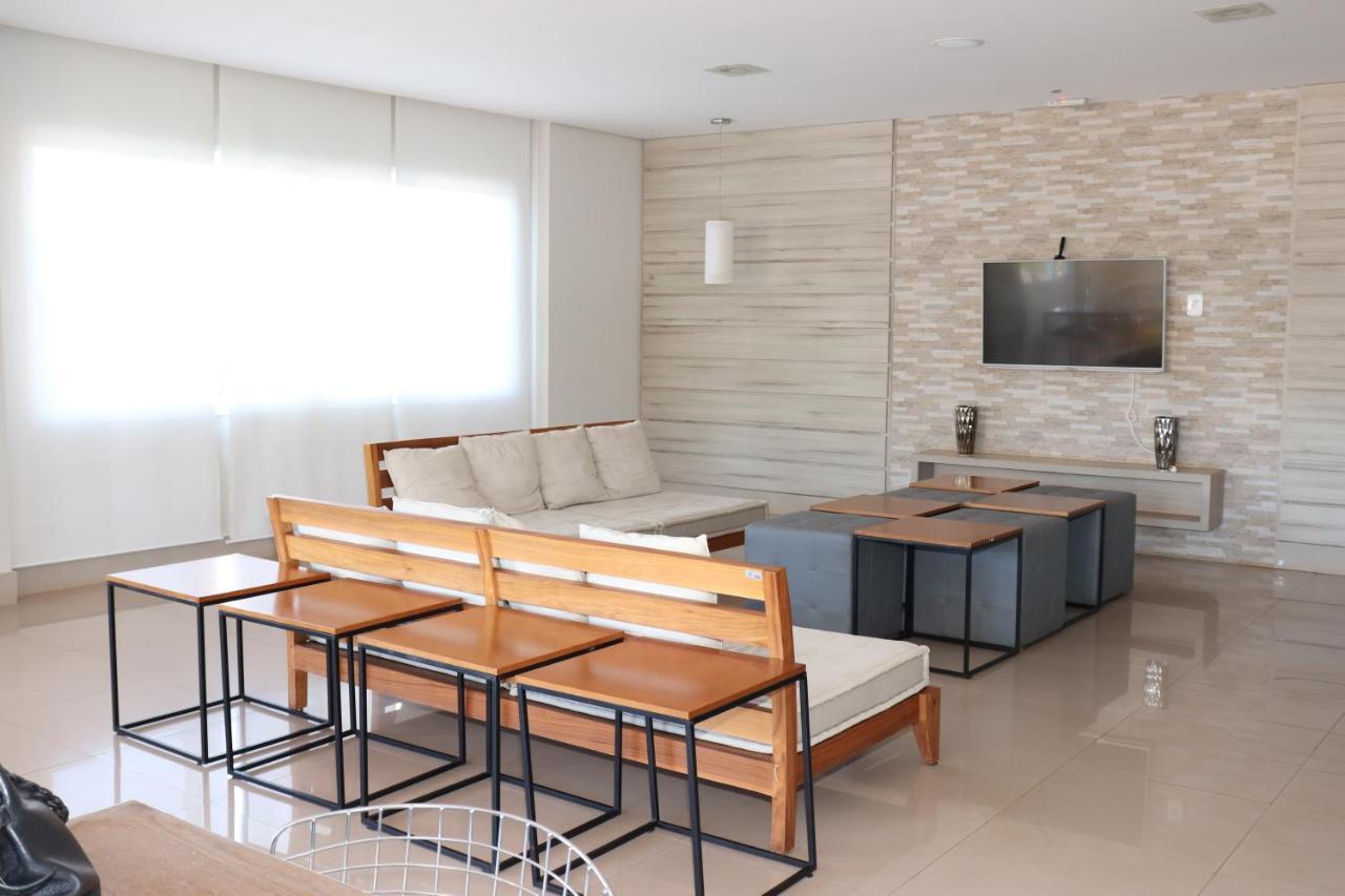 Flat Com Wifi, Piscina, Split E Estacionamento Appartement Ribeirão Preto Buitenkant foto