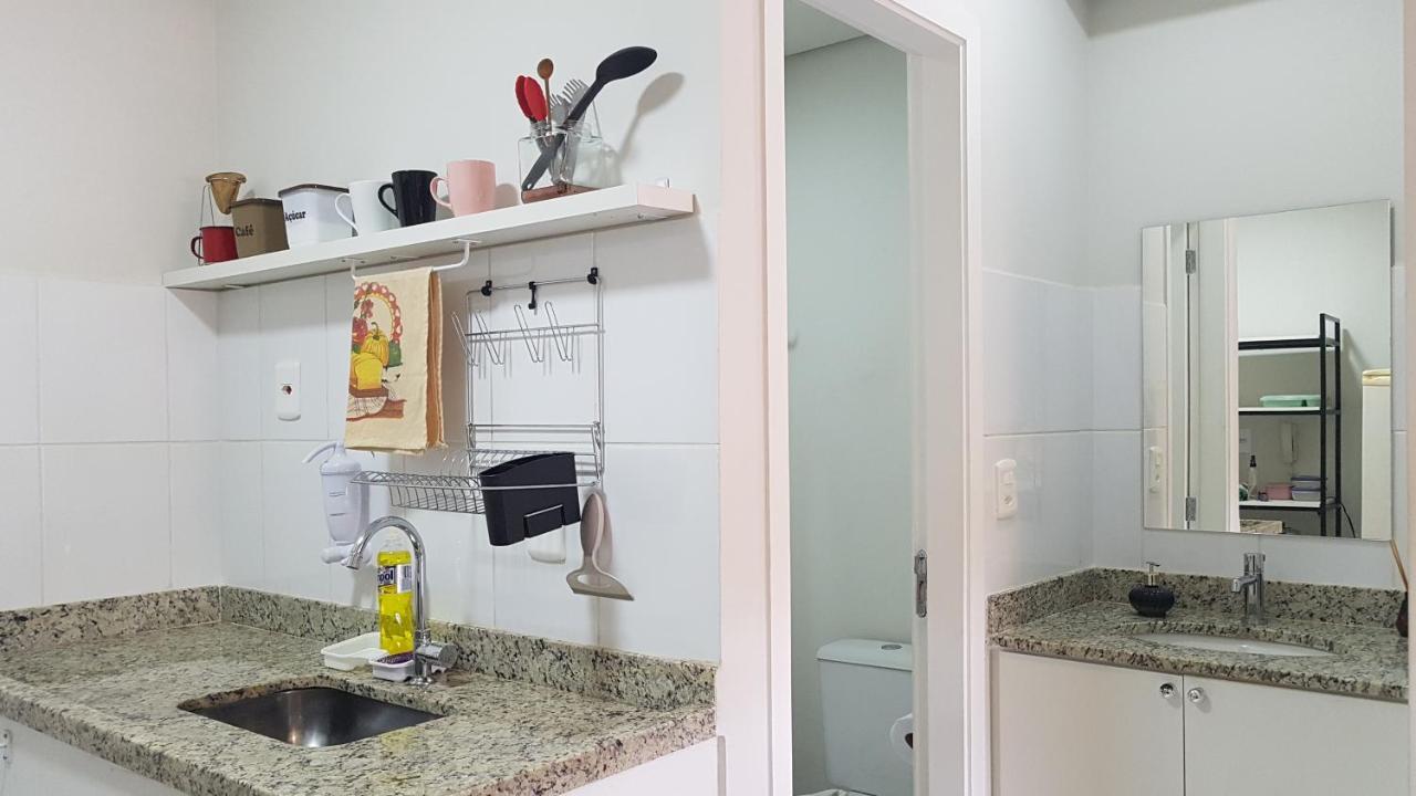 Flat Com Wifi, Piscina, Split E Estacionamento Appartement Ribeirão Preto Buitenkant foto